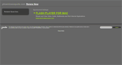 Desktop Screenshot of phoenixseoquote.com